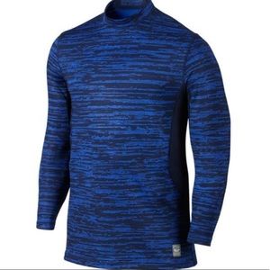 Nike men’s dri fit pro combat hyper warm camo shir